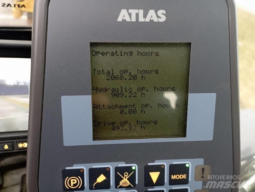 Atlas 160 W Ratiniai ekskavatoriai