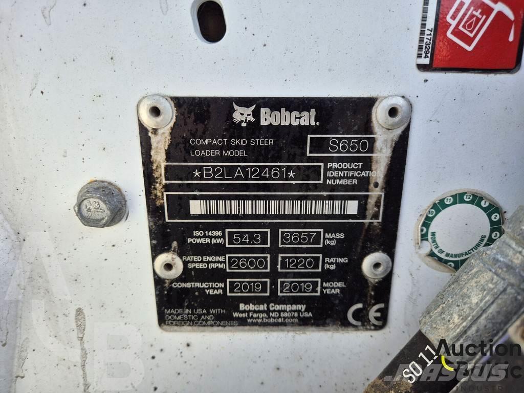 Bobcat S 650 Krautuvai su šoniniu pasukimu