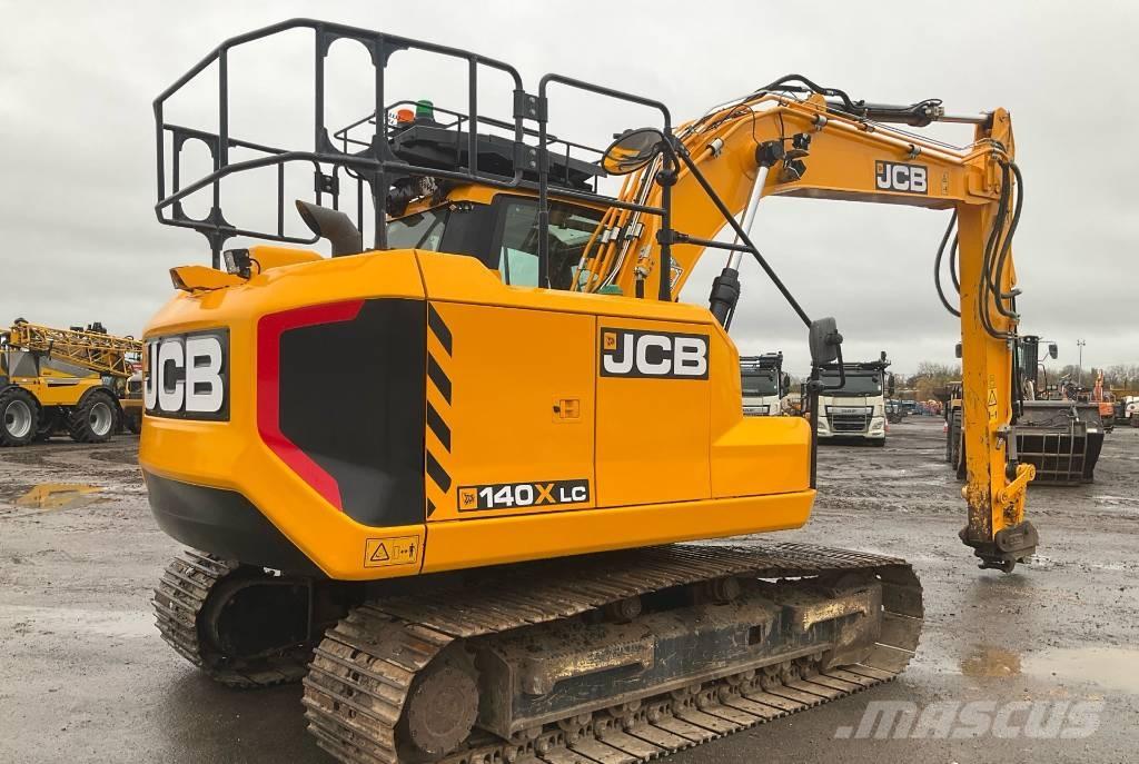 JCB 140X Vikšriniai ekskavatoriai