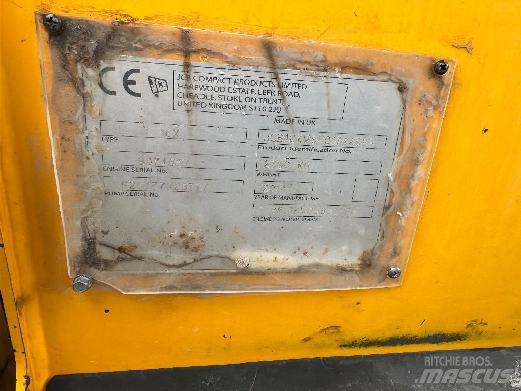 JCB 1 CX Ekskavatoriniai krautuvai