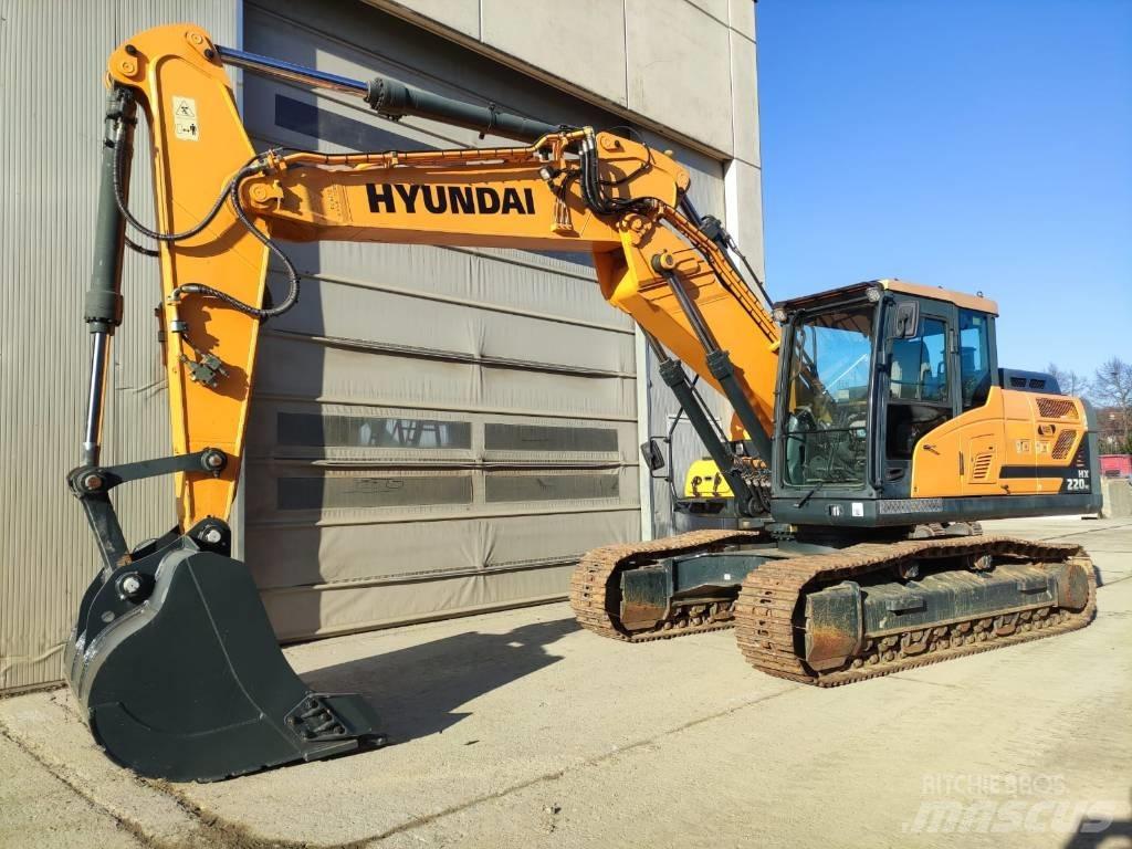 Hyundai HX220NL Vikšriniai ekskavatoriai