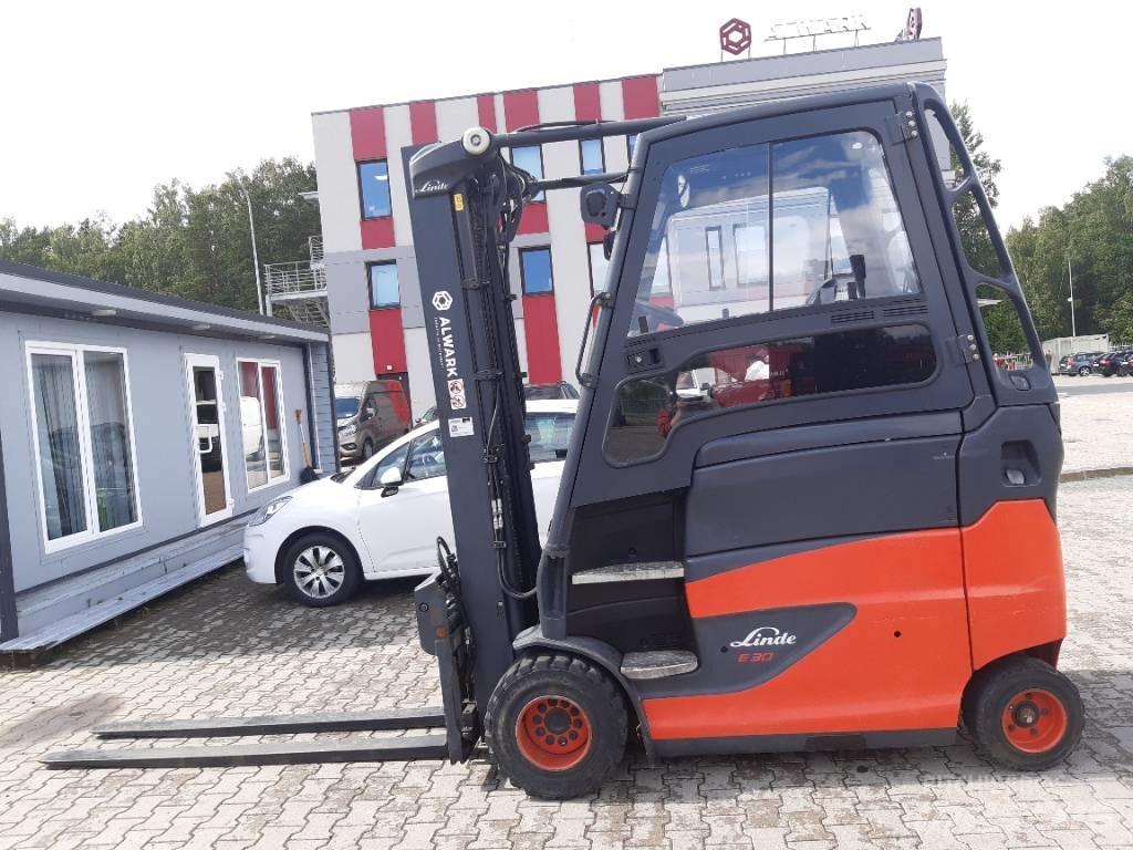 Linde E30HL Elektriniai šakiniai krautuvai
