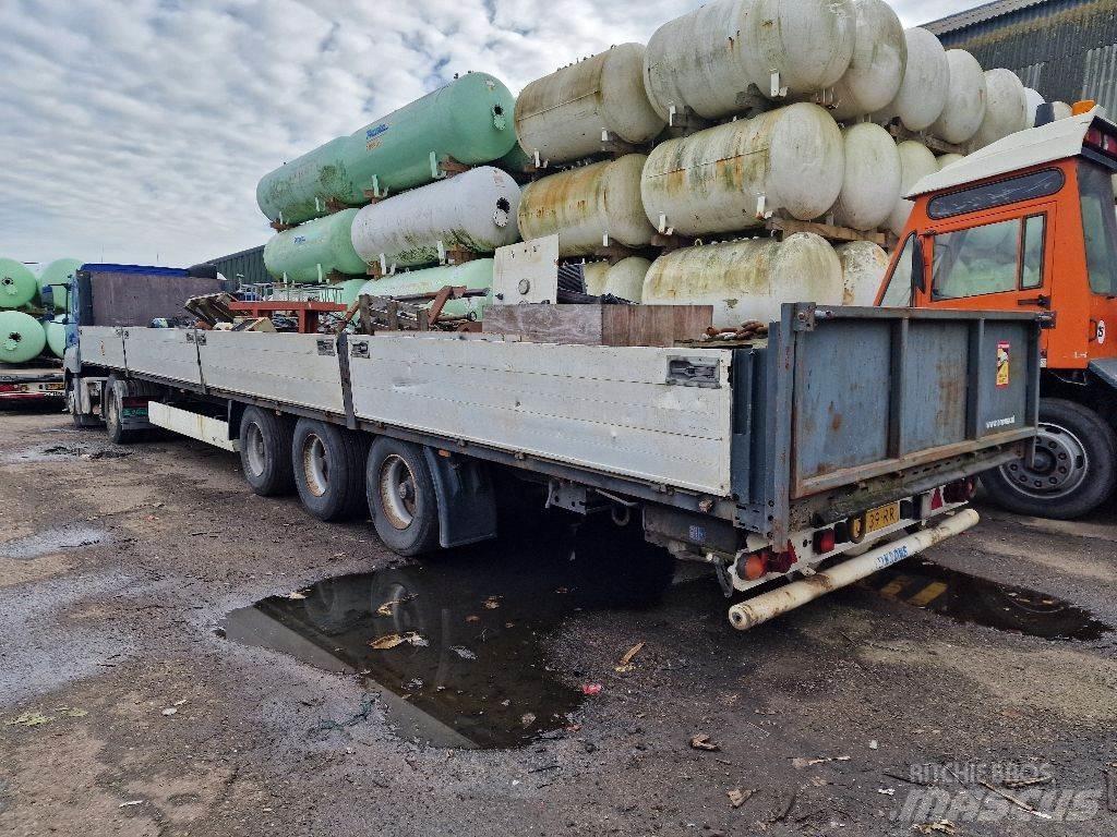 Krone SD Bortinių sunkvežimių priekabos su nuleidžiamais bortais