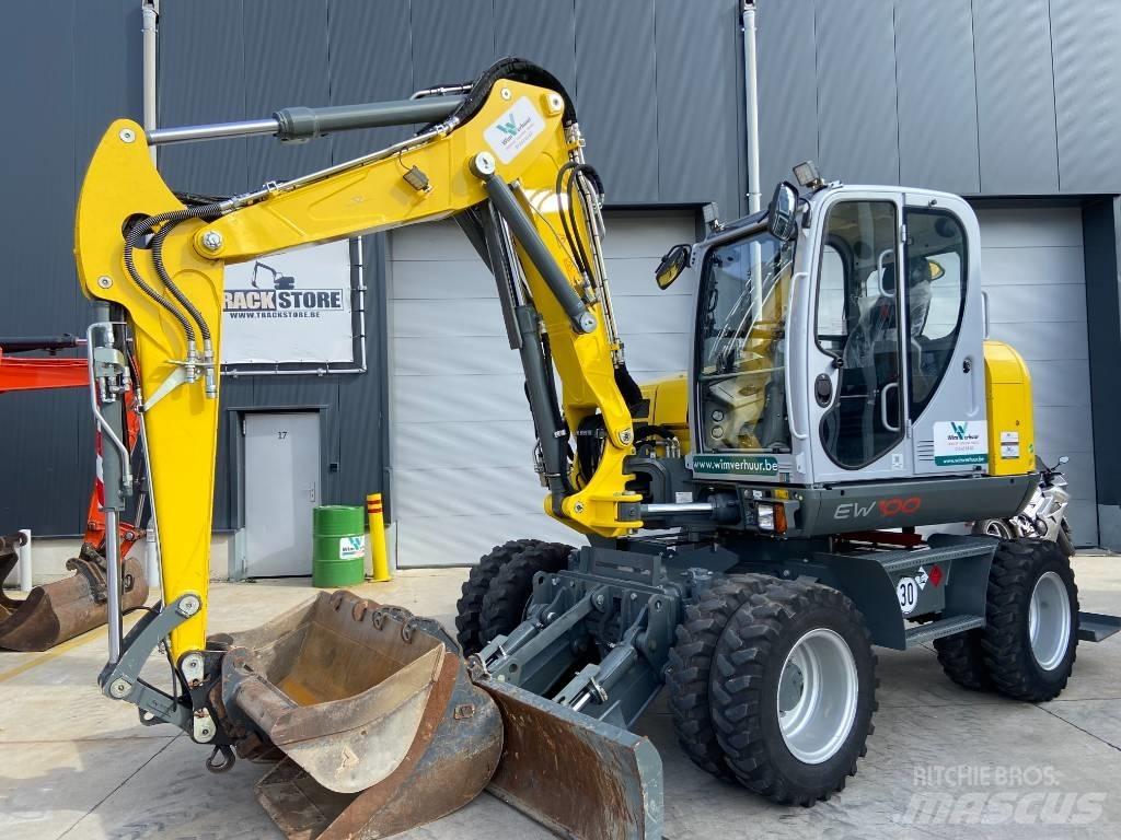 Wacker Neuson EW 100 Ratiniai ekskavatoriai