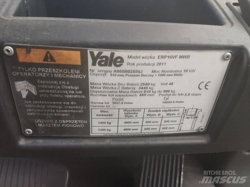 Yale ERP 16 VF Elektriniai šakiniai krautuvai