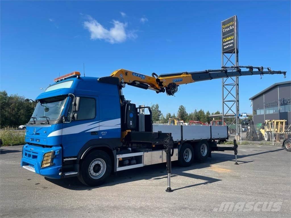Volvo FMX 450 6X2 Automobiliniai kranai