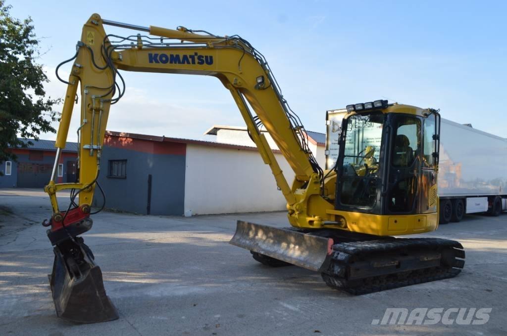 Komatsu PC 88 MR Vidutinės galios ekskavatoriai 7-12 t