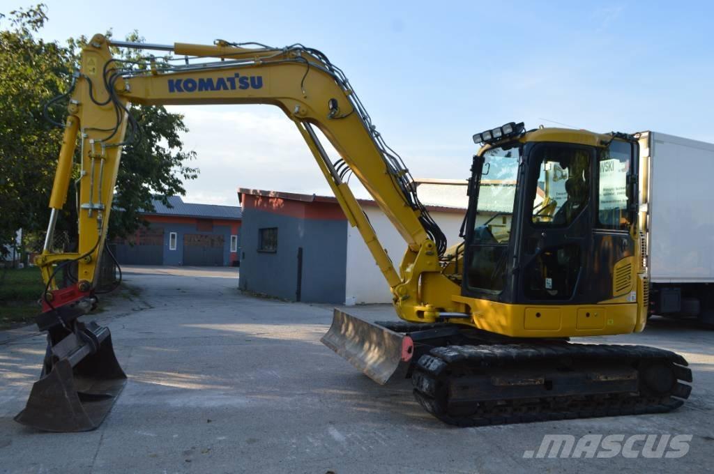 Komatsu PC 88 MR Vidutinės galios ekskavatoriai 7-12 t
