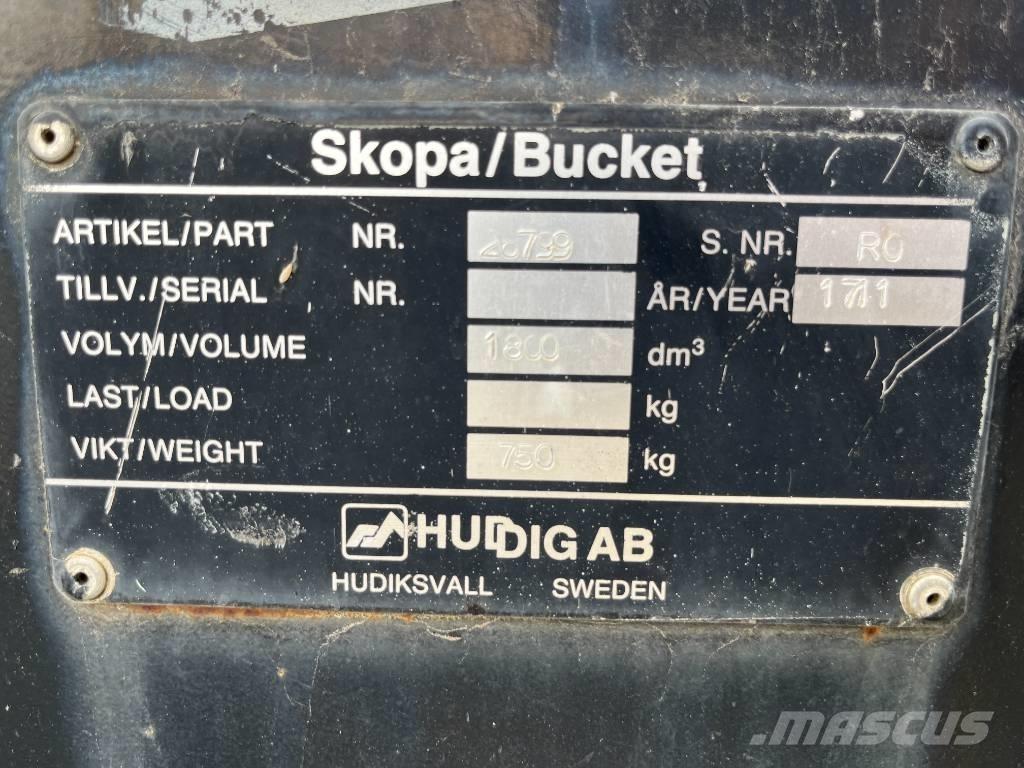 Huddig 1260 D Ekskavatoriniai krautuvai