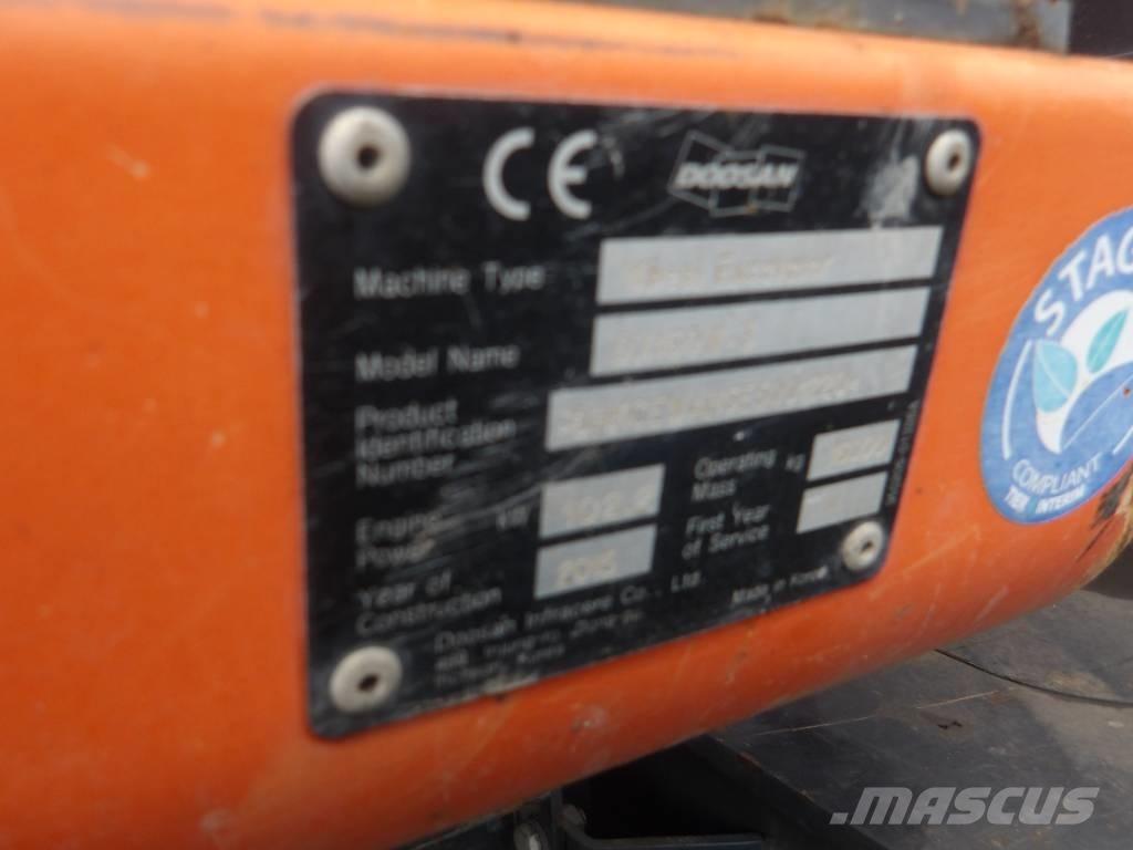 Doosan DX 160 W Ratiniai ekskavatoriai