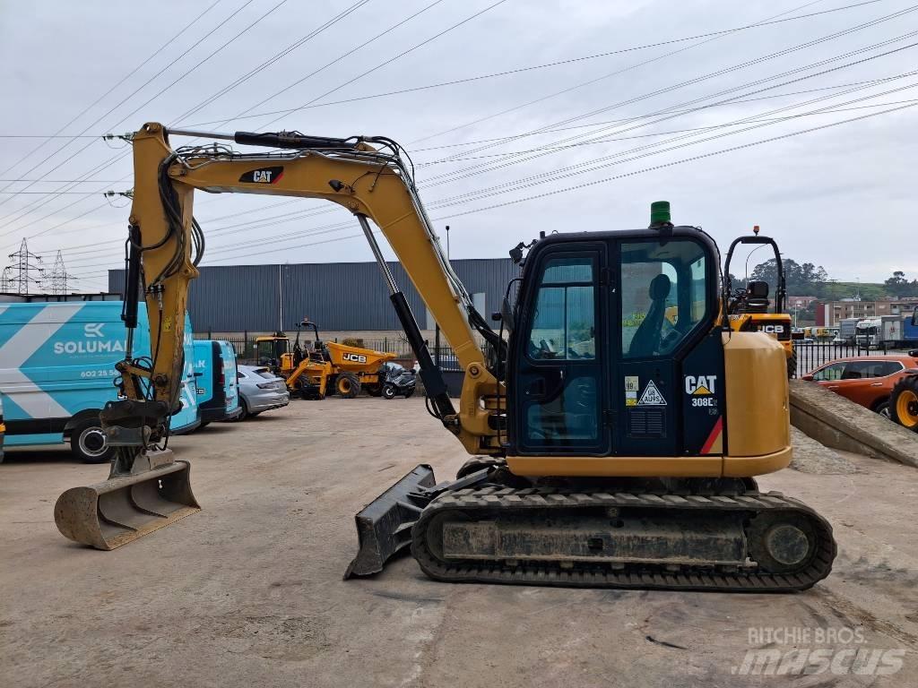 CAT 308 E 2 CR Vidutinės galios ekskavatoriai 7-12 t
