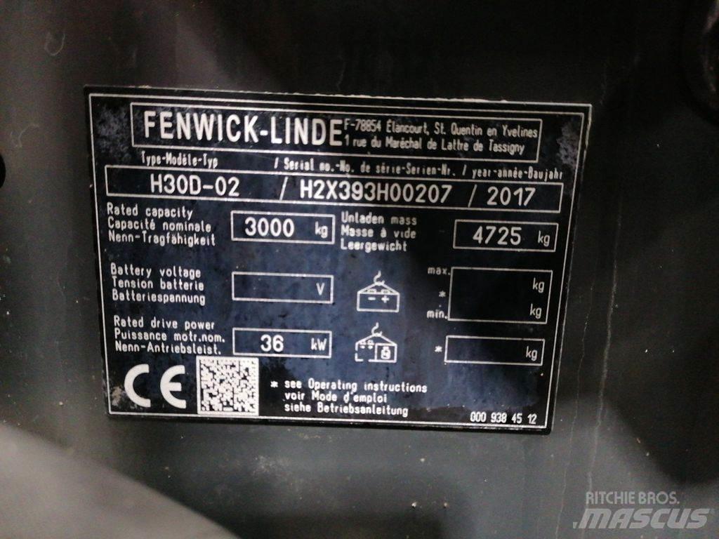 Linde H30D-02 Dyzeliniai krautuvai