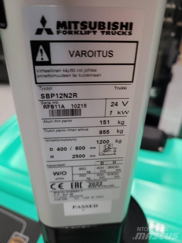 Mitsubishi SBP 12N2R Savaeigiai rietuvai