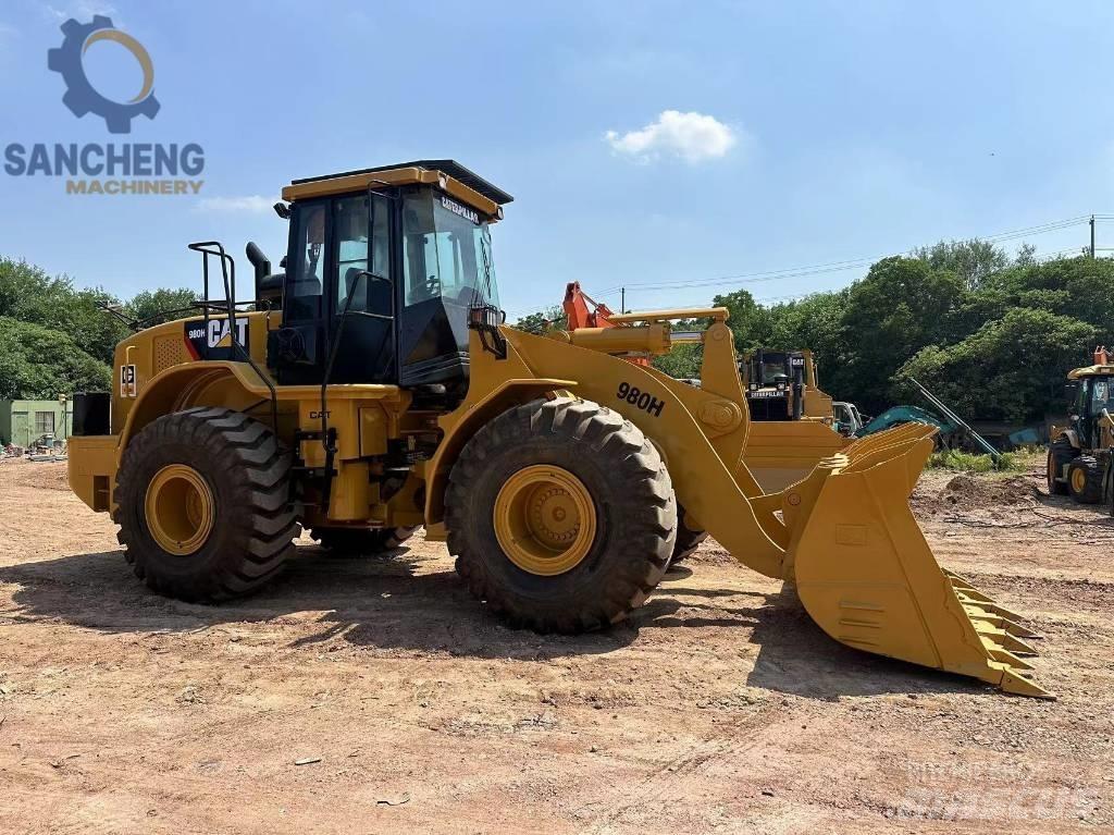 CAT 980 H Naudoti ratiniai krautuvai