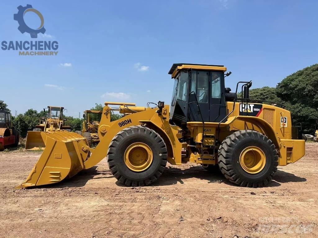 CAT 980 H Naudoti ratiniai krautuvai