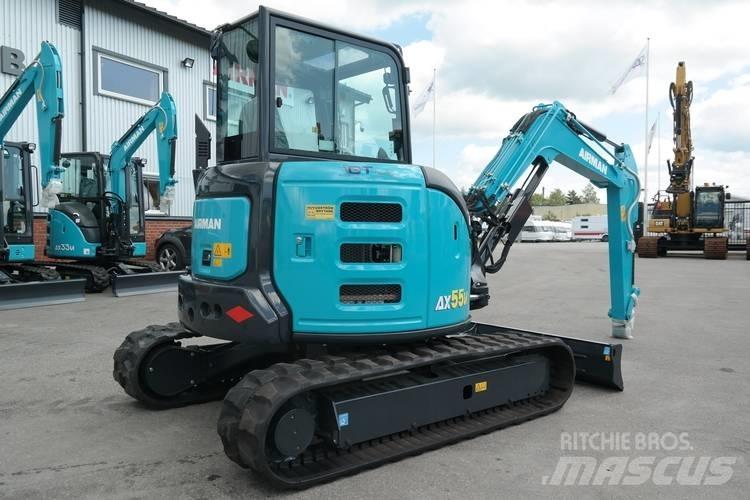 Airman AX55U-7 Mini ekskavatoriai < 7 t