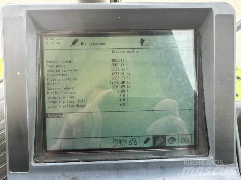 CLAAS LEXION 580 Derliaus nuėmimo kombainai