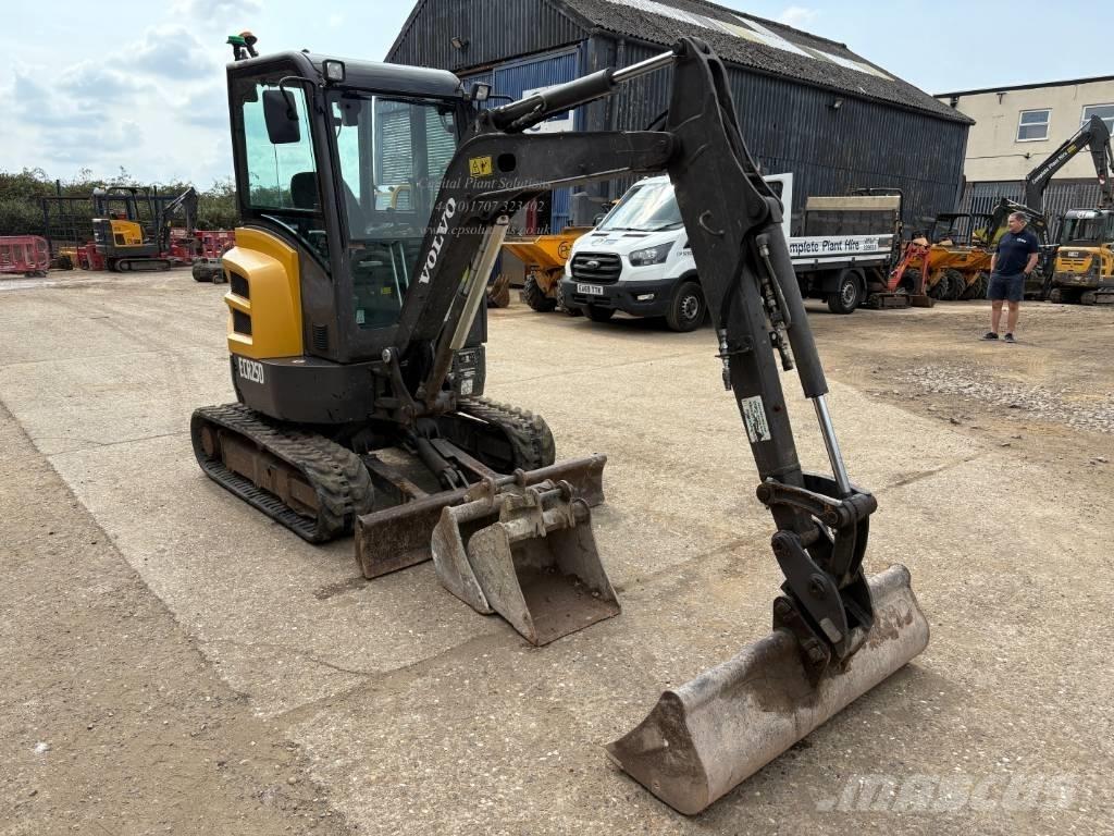 Volvo ECR 25 D Mini ekskavatoriai < 7 t
