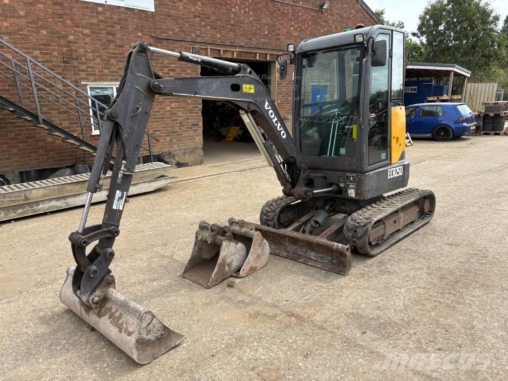 Volvo ECR 25 D Mini ekskavatoriai < 7 t