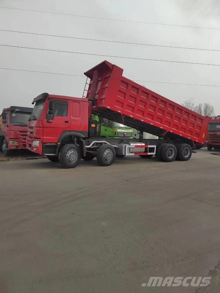 Howo 371 8x4 Savivarčių priekabų vilkikai
