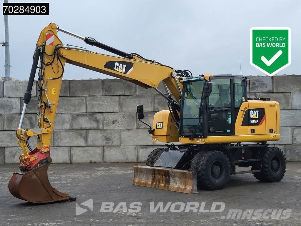 CAT M314 F Ratiniai ekskavatoriai