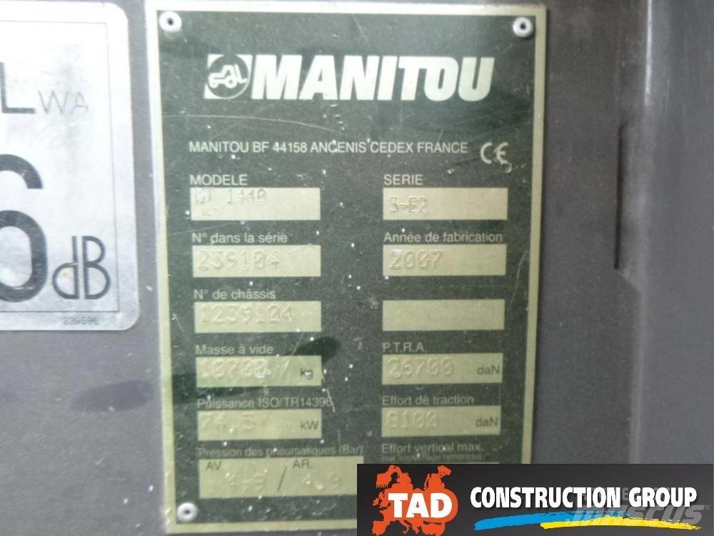 Manitou MT 1440 Teleskopiniai krautuvai