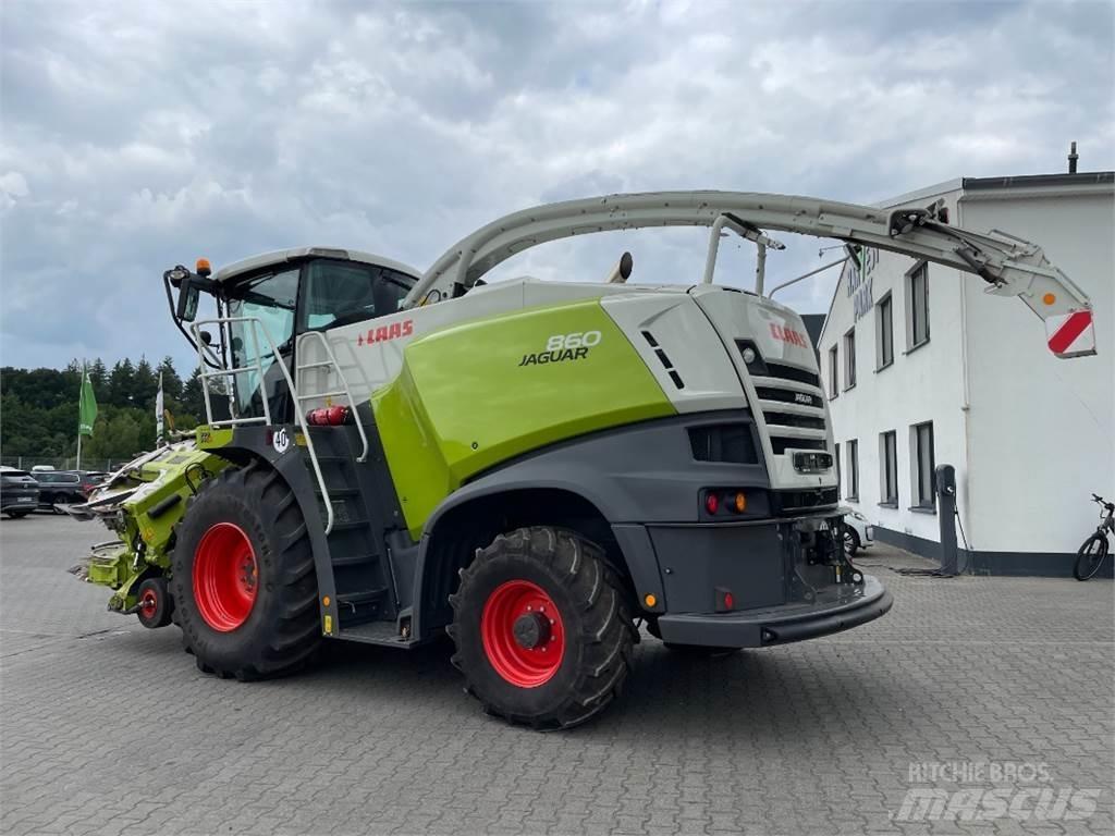 CLAAS Jaguar 860 Pašarų kombainai
