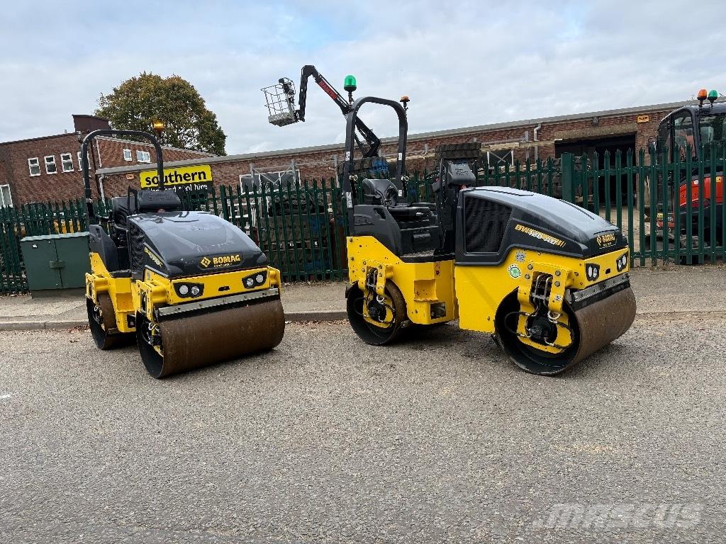 Bomag BW 120 AD-5 Porinių būgnų volai