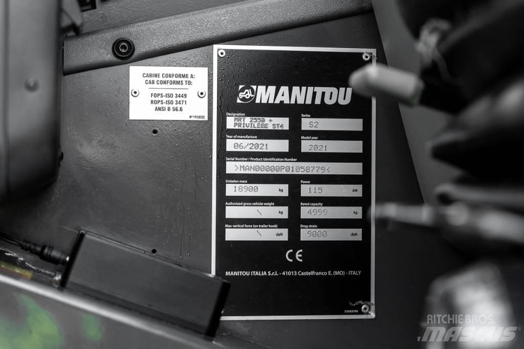 Manitou MRT 2550 Teleskopiniai krautuvai