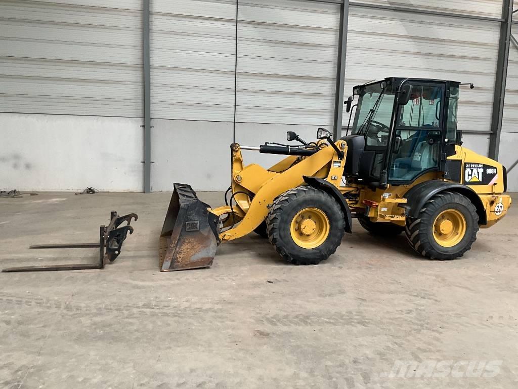 CAT 908 H Naudoti ratiniai krautuvai