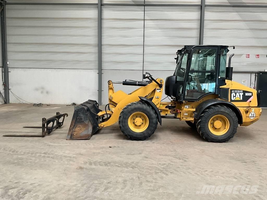CAT 908 H Naudoti ratiniai krautuvai