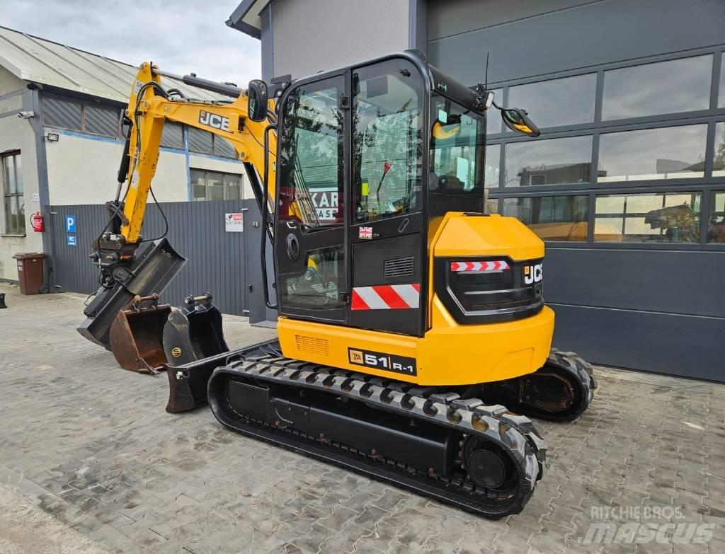 JCB 51 R-1 Mini ekskavatoriai < 7 t