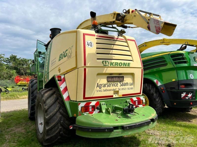 Krone Big X 700 Pašarų ruošimo technika