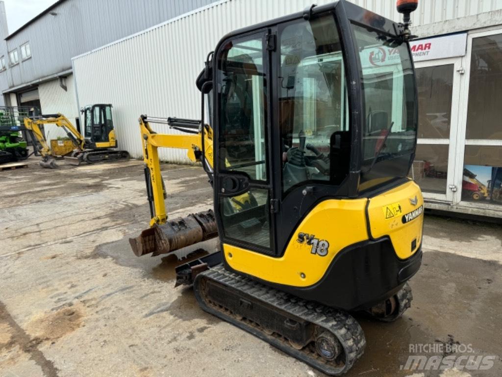 Yanmar SV18 (01441) Mini ekskavatoriai < 7 t