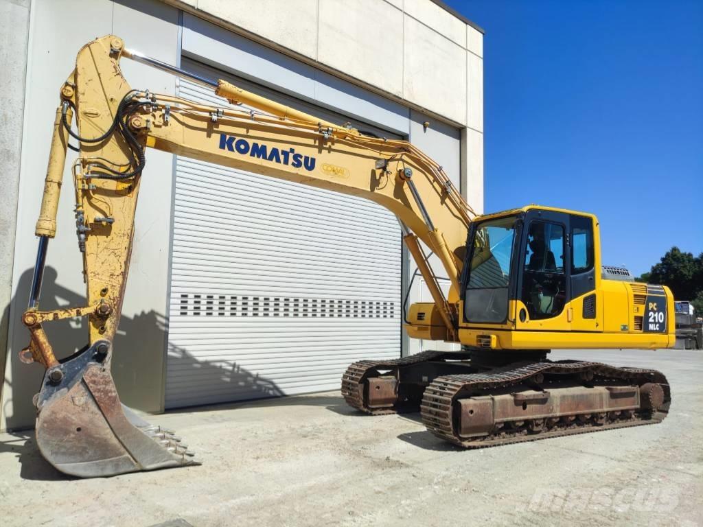 Komatsu PC 210 NLC-8 Vikšriniai ekskavatoriai