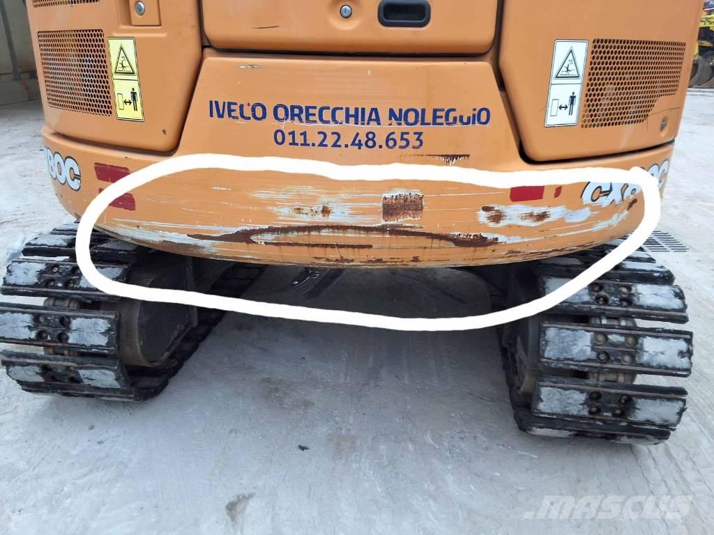 CASE CX 80 C Vikšriniai ekskavatoriai