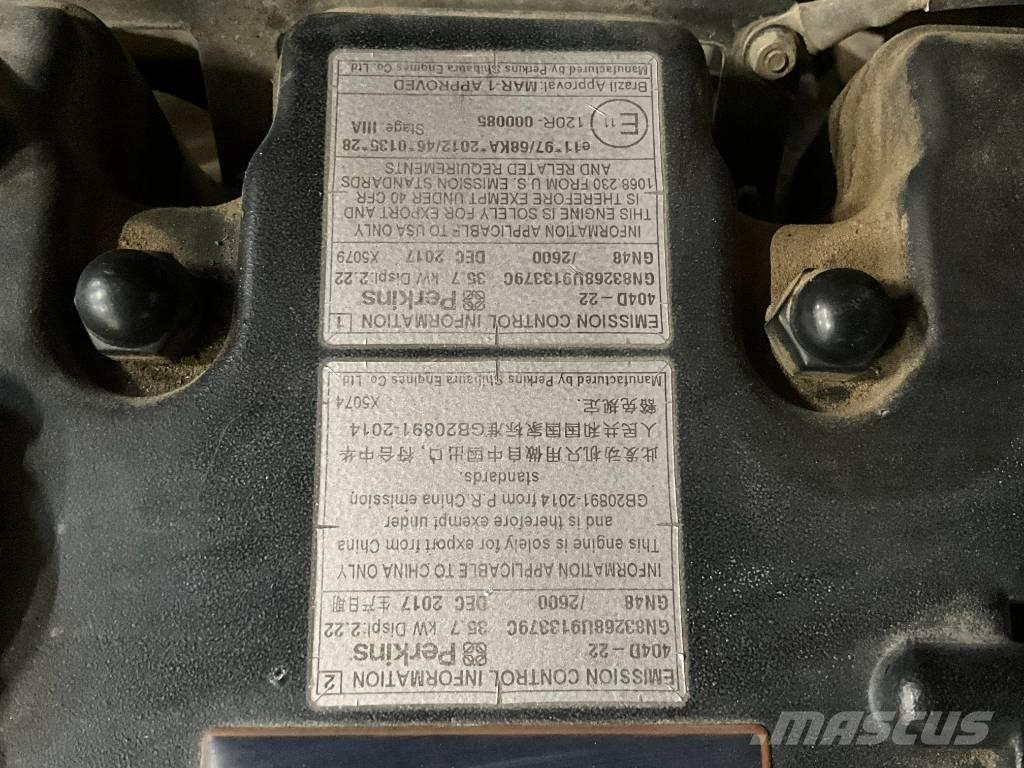 JCB 48 Z-1 Mini ekskavatoriai < 7 t