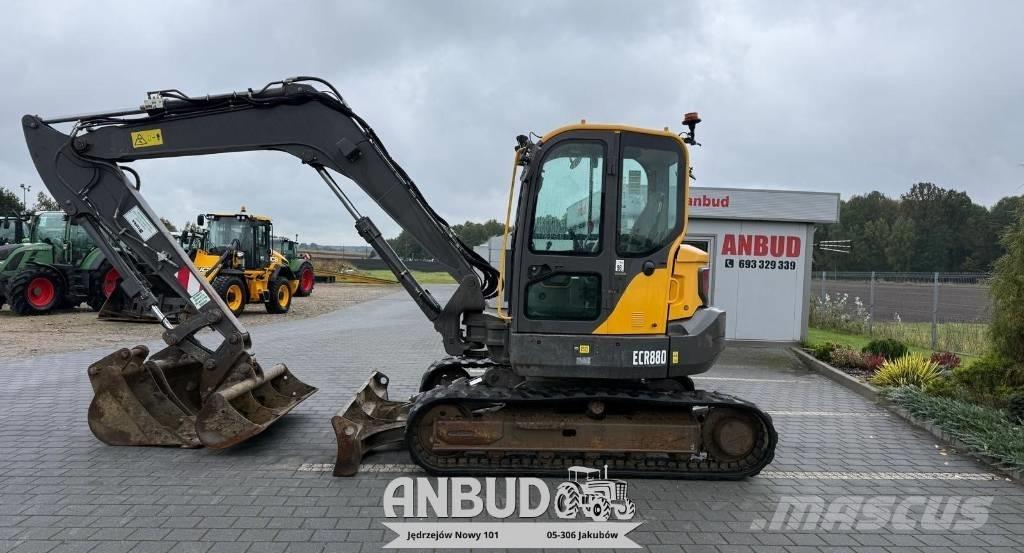 Volvo ECR 88 D Vikšriniai ekskavatoriai
