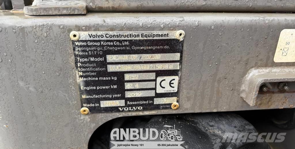 Volvo ECR 88 D Vikšriniai ekskavatoriai