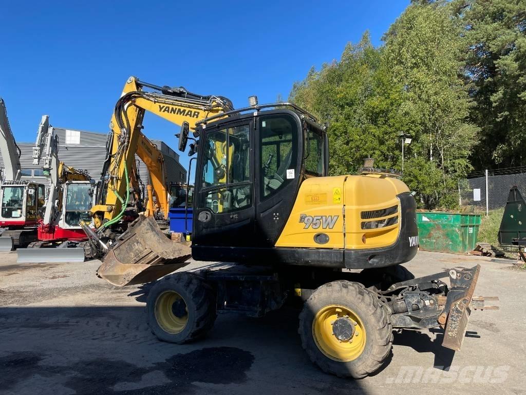 Yanmar B 95 W Ratiniai ekskavatoriai