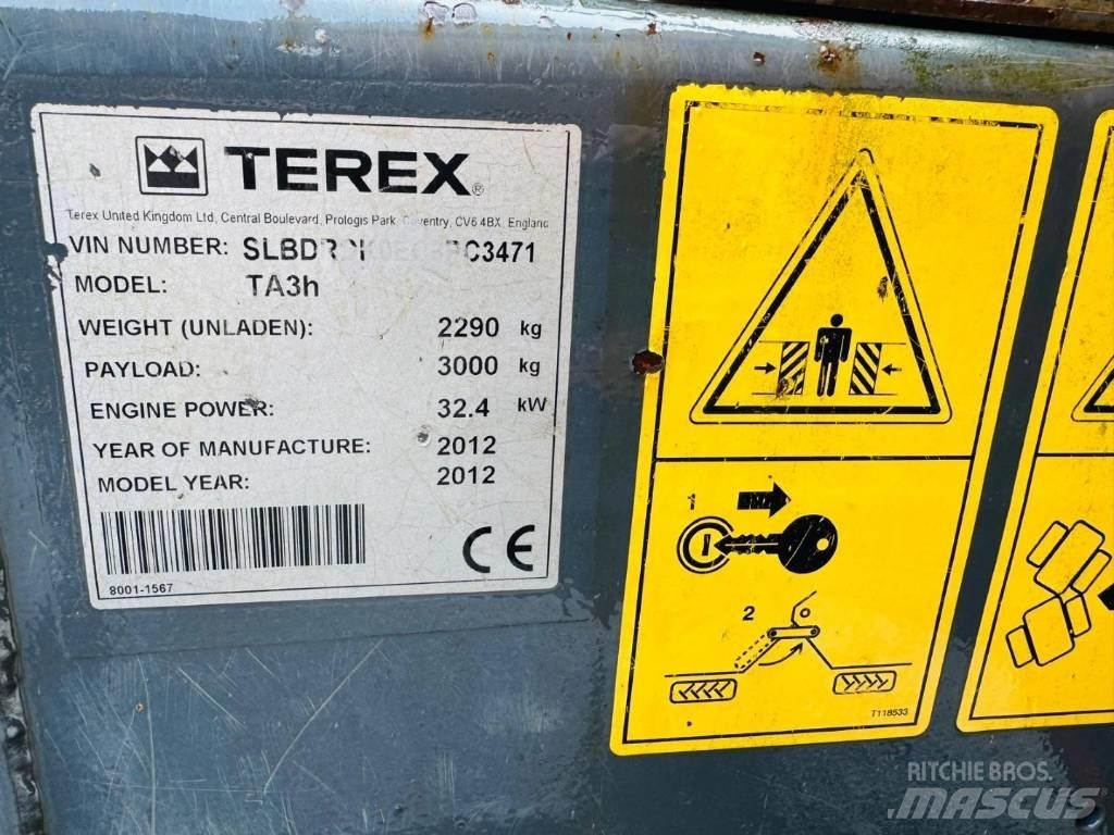 Terex TA3H Statybiniai savivarčiai sunkvežimiai