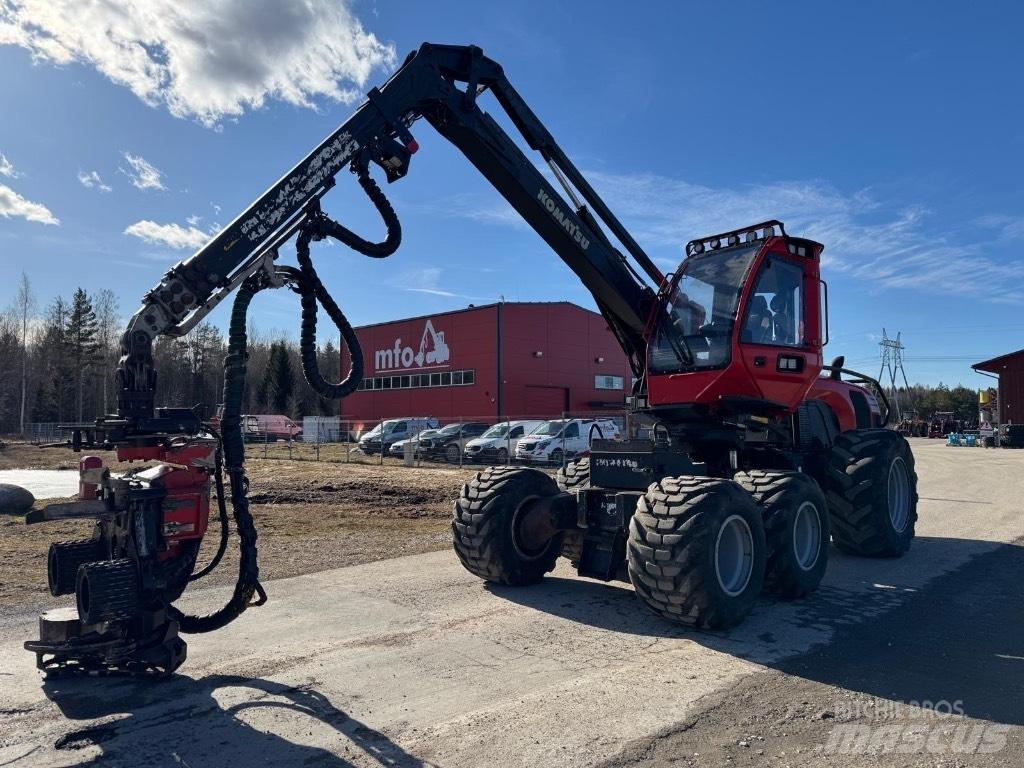 Komatsu 901 Miško technika (Harvesteriai)