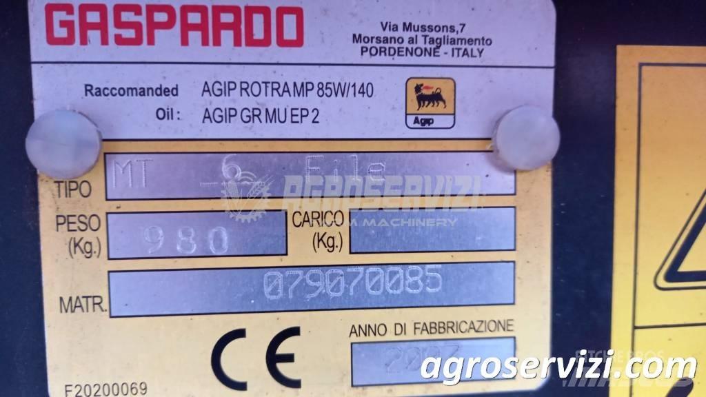 Gaspardo MT 6F Tiksli sėjimo technika