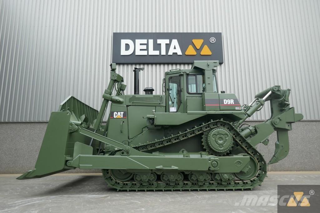 CAT D9R Ex-army Vikšriniai buldozeriai