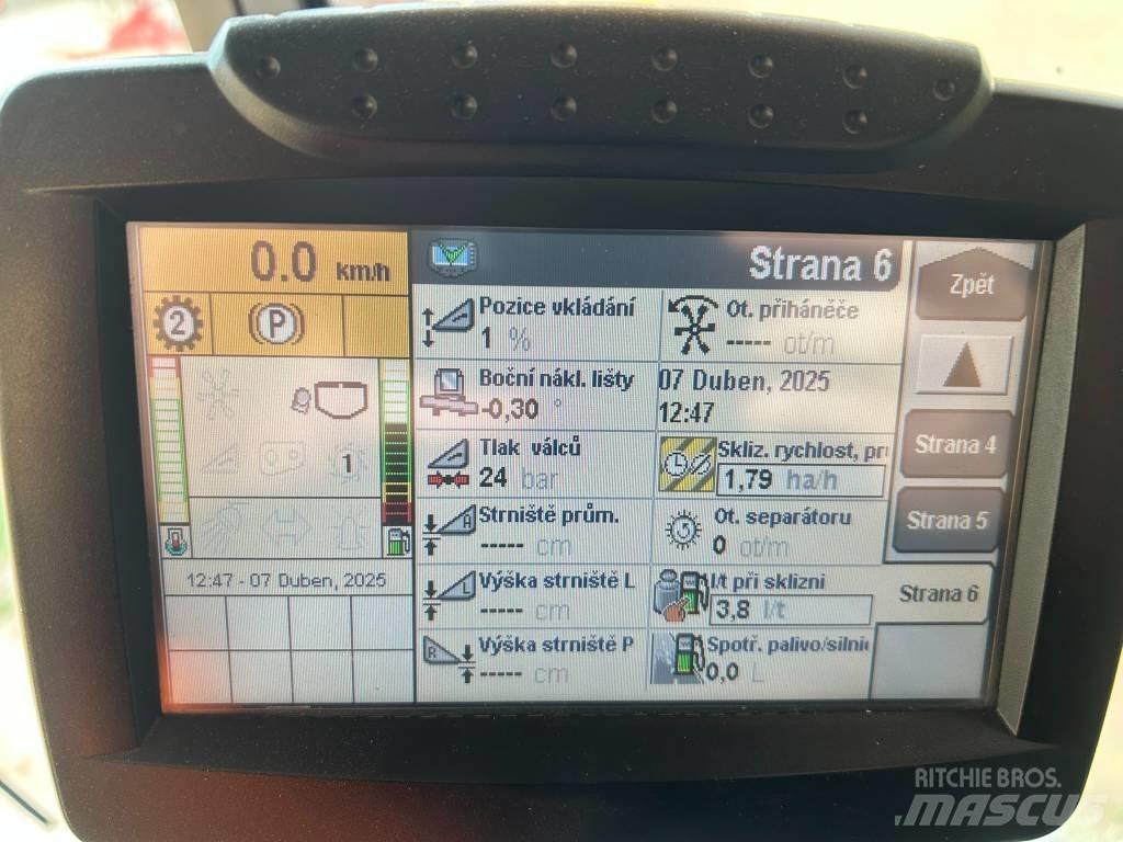 New Holland CX 8080 Derliaus nuėmimo kombainai