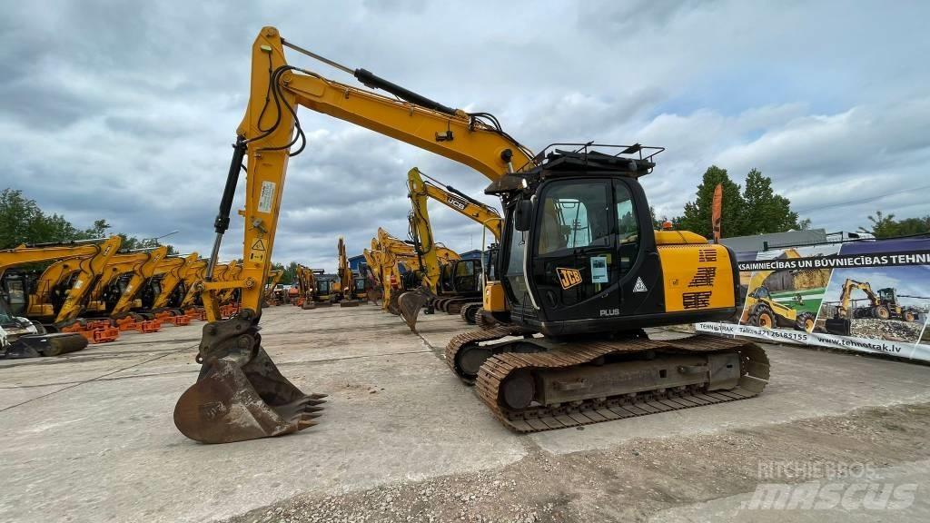 JCB JS 145 LC Vikšriniai ekskavatoriai