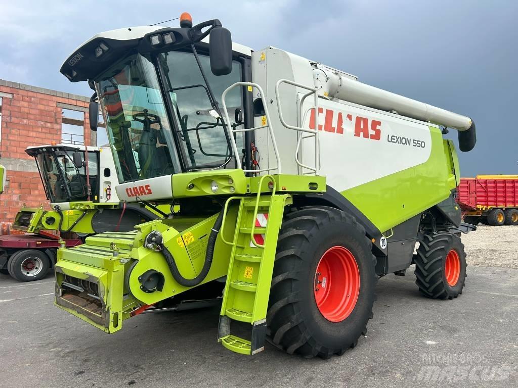 CLAAS Lexion 550 Derliaus nuėmimo kombainai