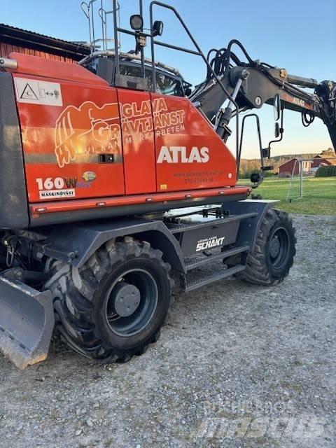 Atlas 160 W Ratiniai ekskavatoriai