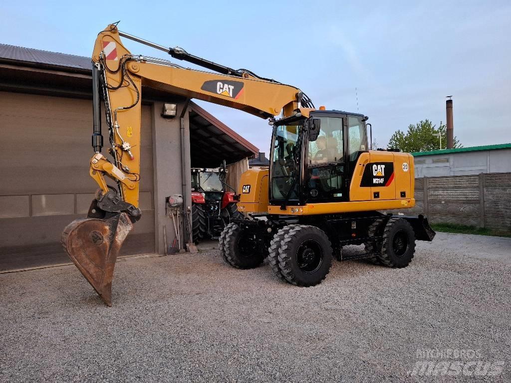 CAT 314 F Ratiniai ekskavatoriai