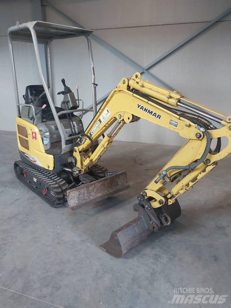 Yanmar Vio 17 Mini ekskavatoriai < 7 t